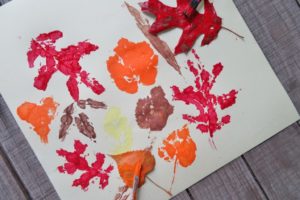 fall leaf prints