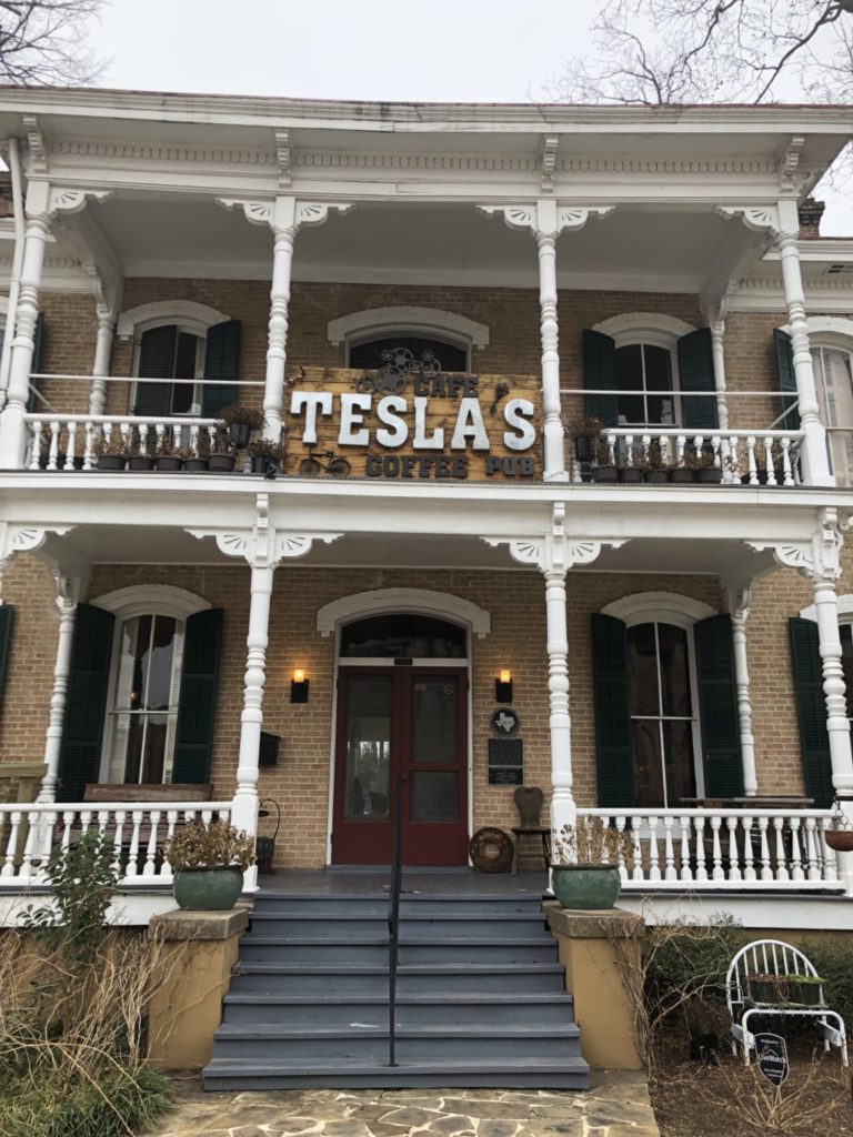 Tesla’s Café and Coffee Pub-A New Waco Must-Go