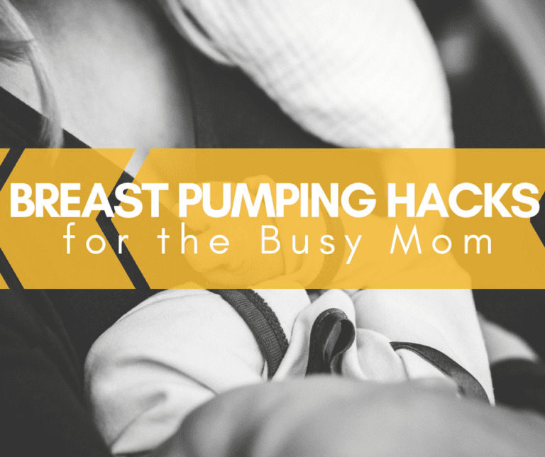 Breast Pumping Hacks for the Busy Mom