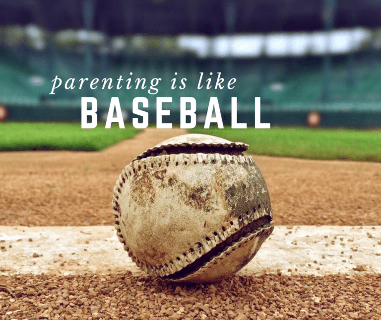 Parenting is Like Baseball