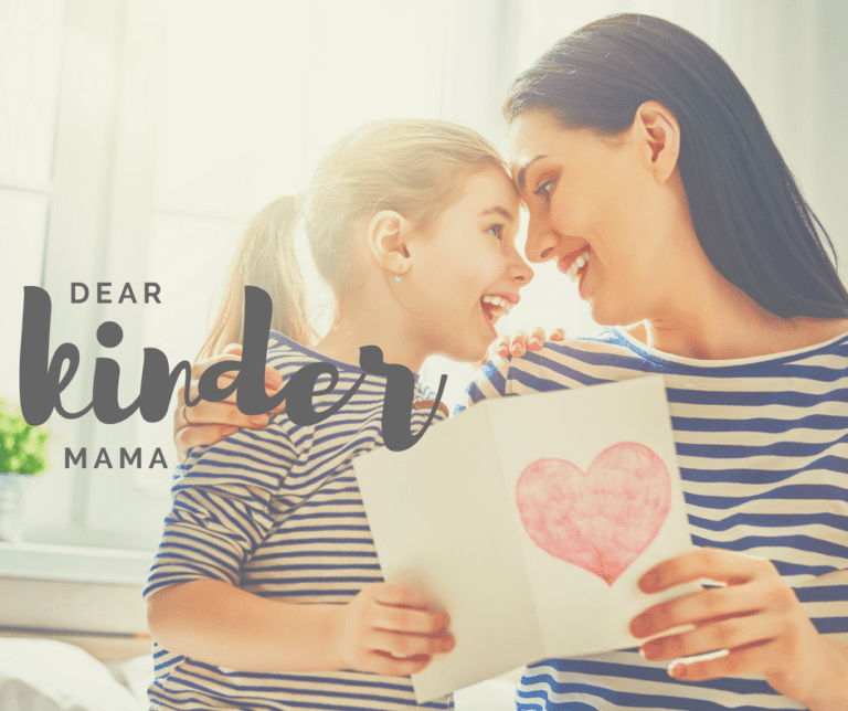 Dear Kindergarten Mama