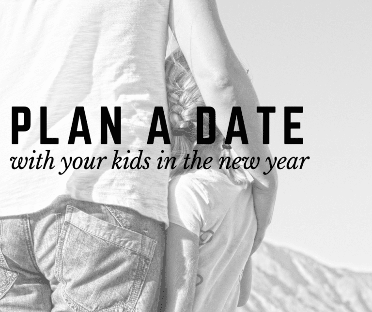 Plan a Date with Your Kids in the New Year