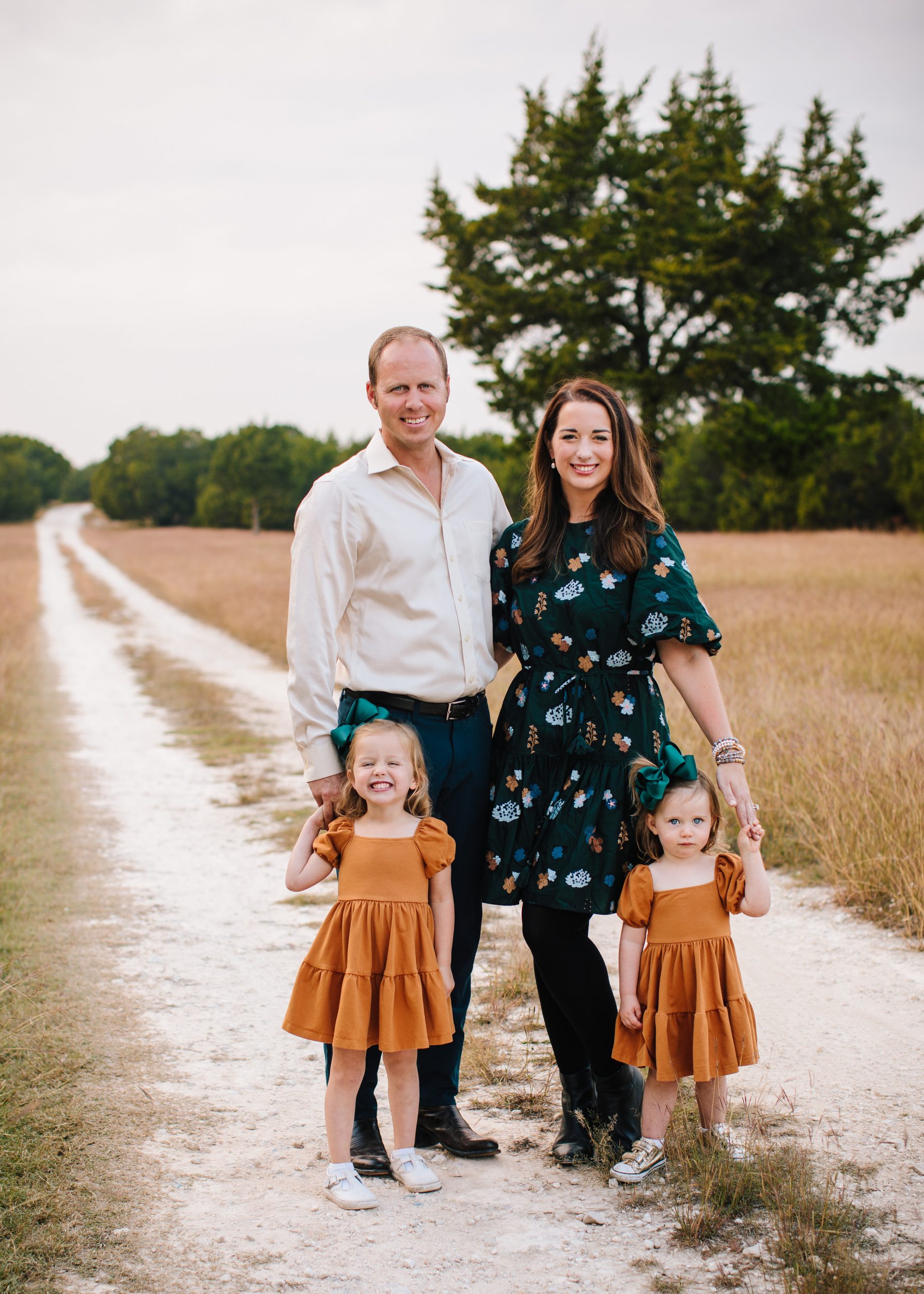 Katie Snapp, the new co-owner of Waco Moms, with her family 