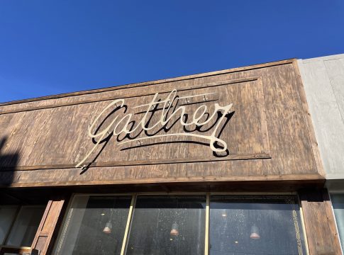 Sign for Gather Waco