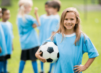 Kids activity - soccer