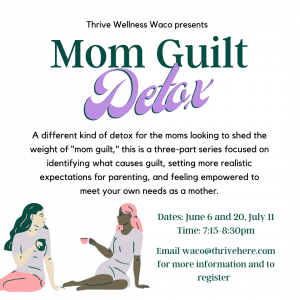 Mom Guilt - Therapy