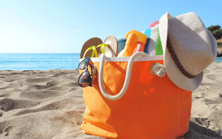 Prepping Your Beach + Swim Bag