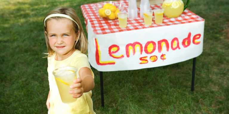 Lessons of a Lemonade Stand: A Mom’s POV